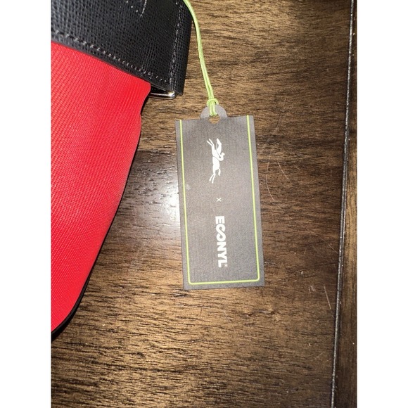 Longchamp Le Pliage Energy Belt Bag Poppy Red Purse Sling Crossbody Fanny Pack - Picture 5 of 12